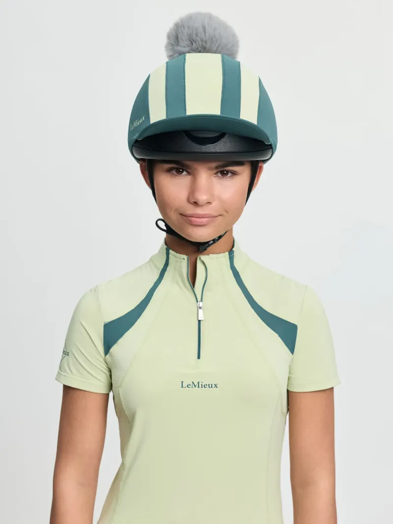 LeMieux Tempo Pom Hat Silk Jungle