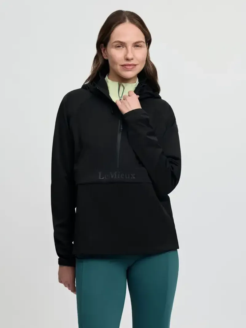 LeMieux Perri Half Zip Waterproof Jacket Black