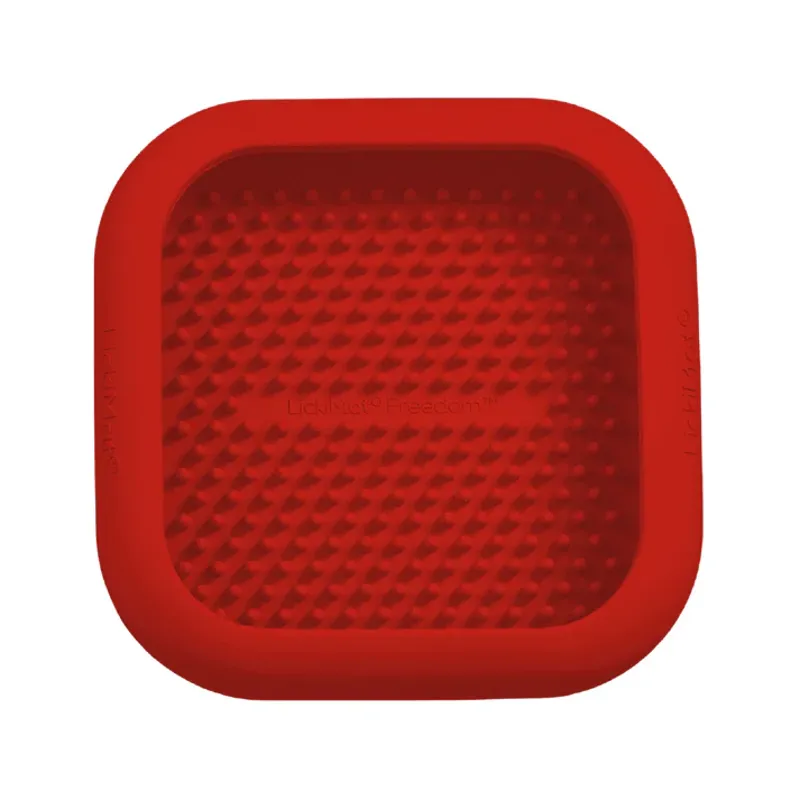 Lickimat Crate Mate Red