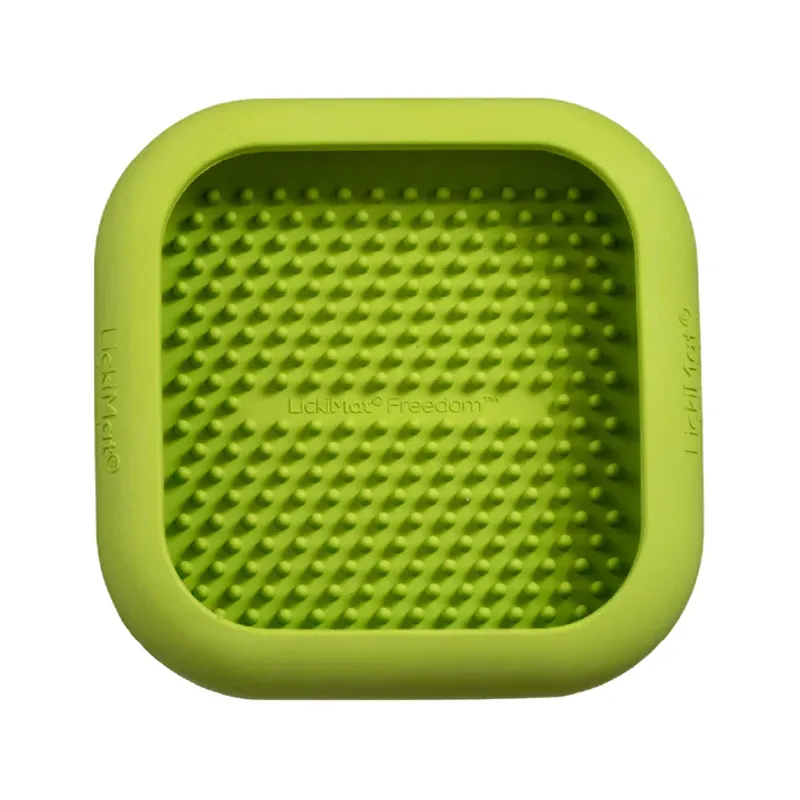 Lickimat Crate Mate Green