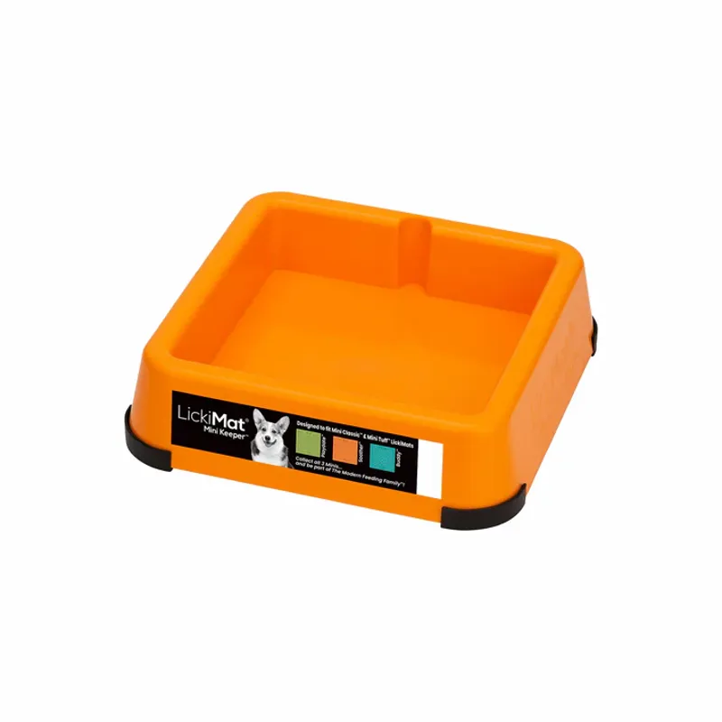 Lickimat Mini Keeper Orange