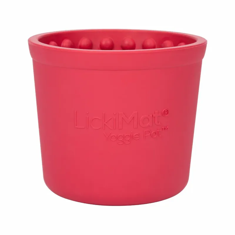Lickimat Yoggie Pot Pink