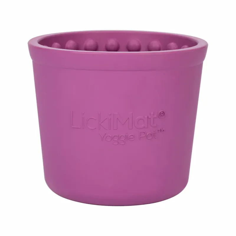 Lickimat Yoggie Pot Purple