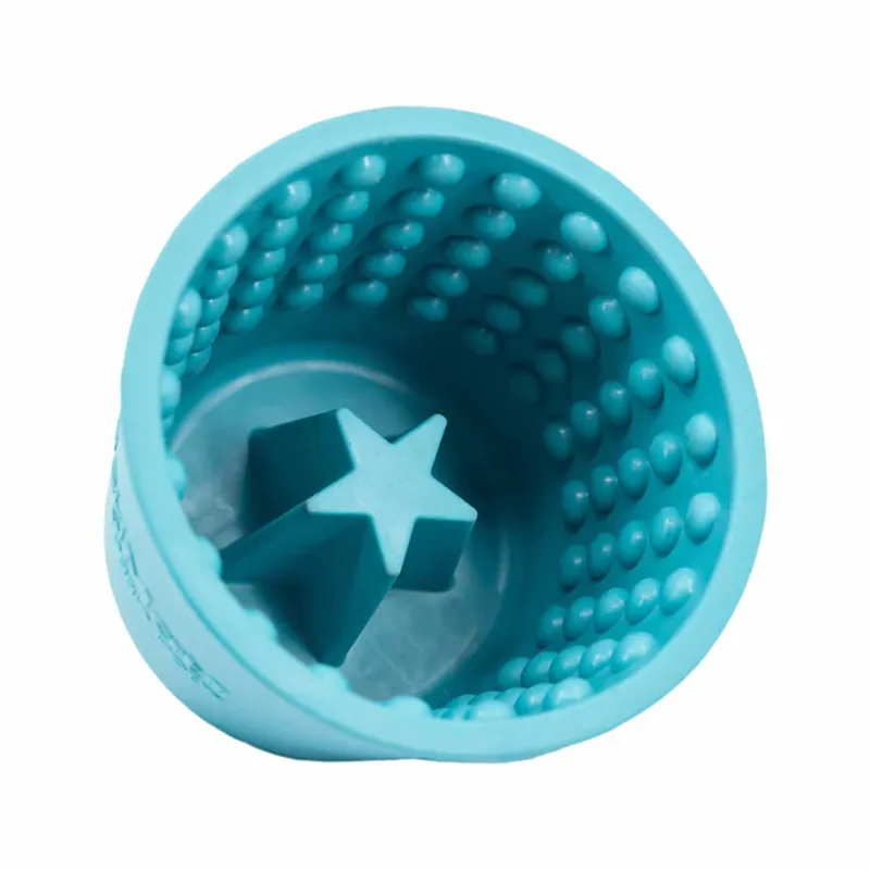 Lickimat Yoggie Pot Turquoise-1