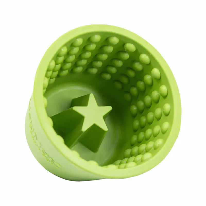 Lickimat Yoggie Pot Green-1