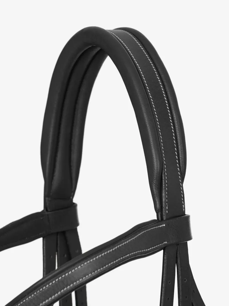 LeMieux Arika Grackle Bridle In Black/Silver-3