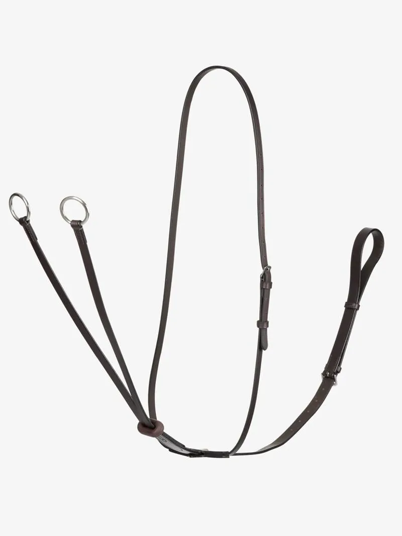 LeMieux Arika Running Martingale in Brown/Silver