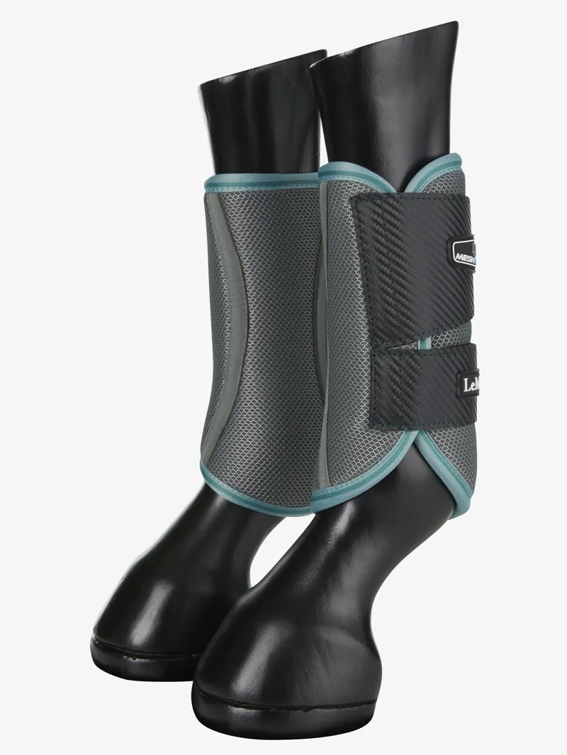 LeMieux Carbon Mesh Wrap Boots - Sage