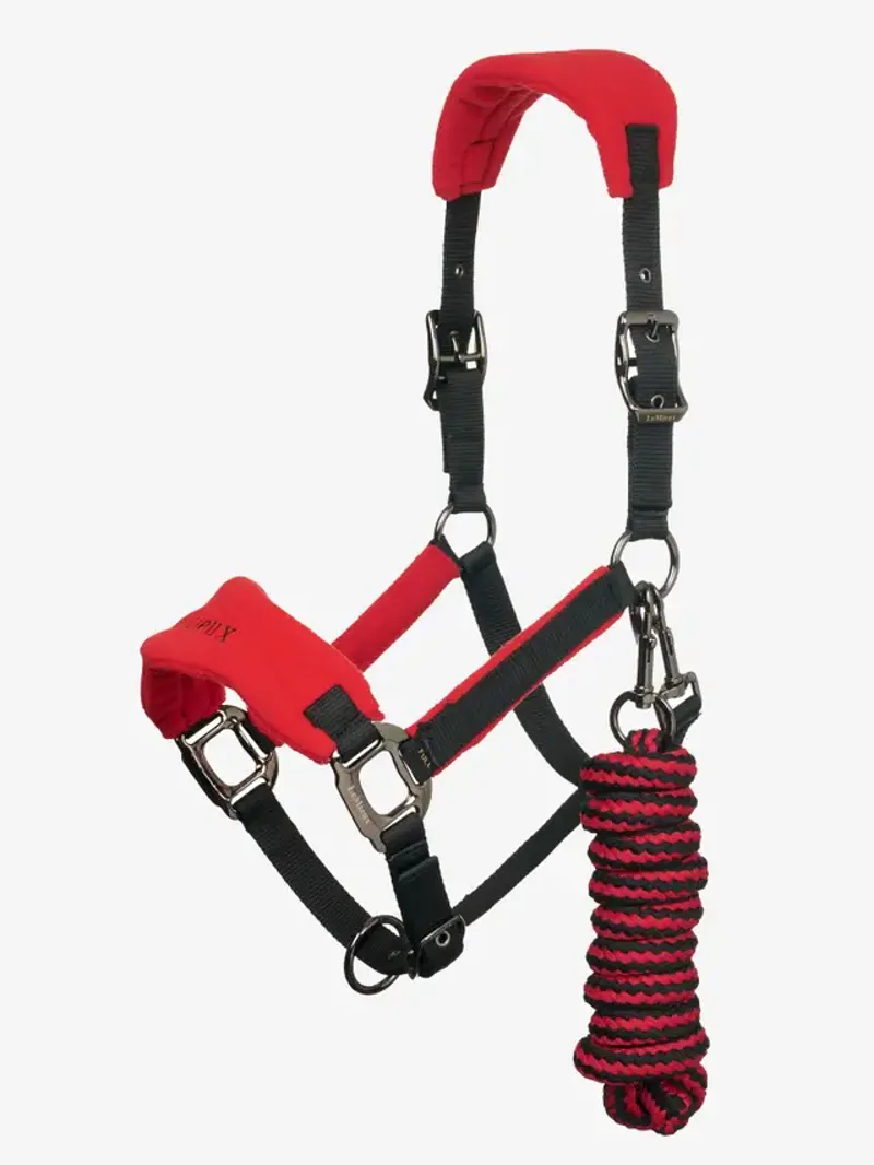 LeMieux Vogue Headcollar and Leadrope Chilli