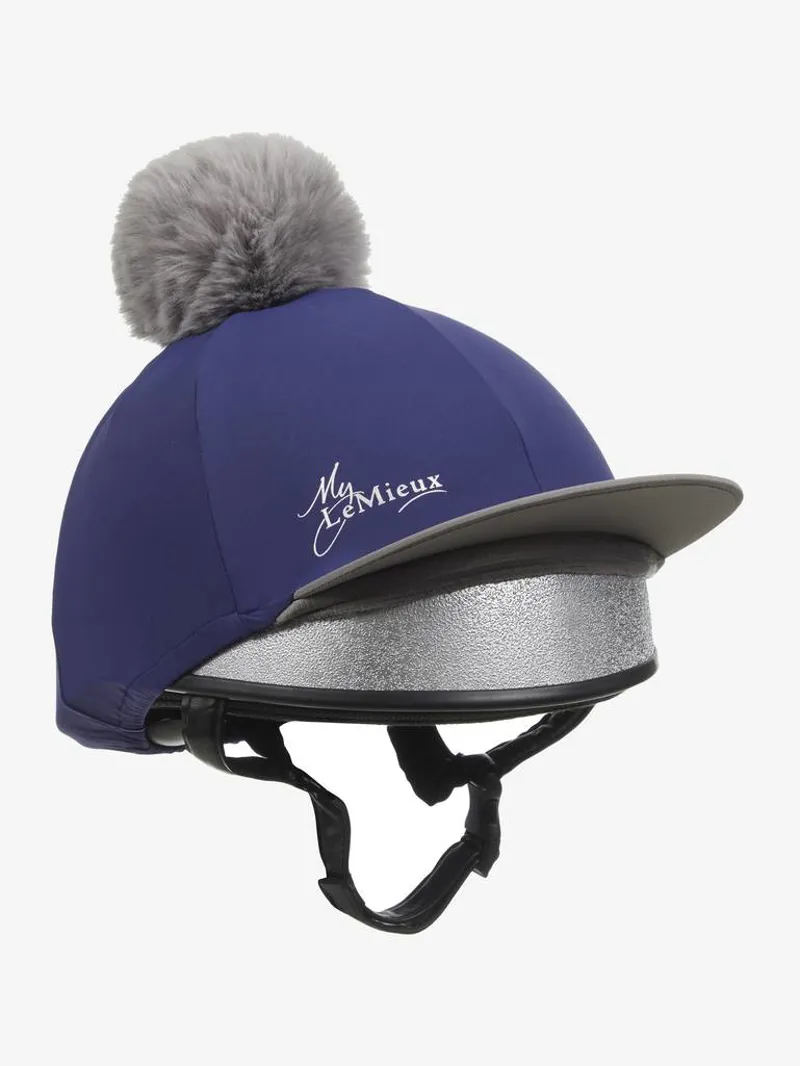 LeMieux Pom Hat Silk Ink Blue