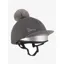LeMieux Pom Hat Silk Slate Grey
