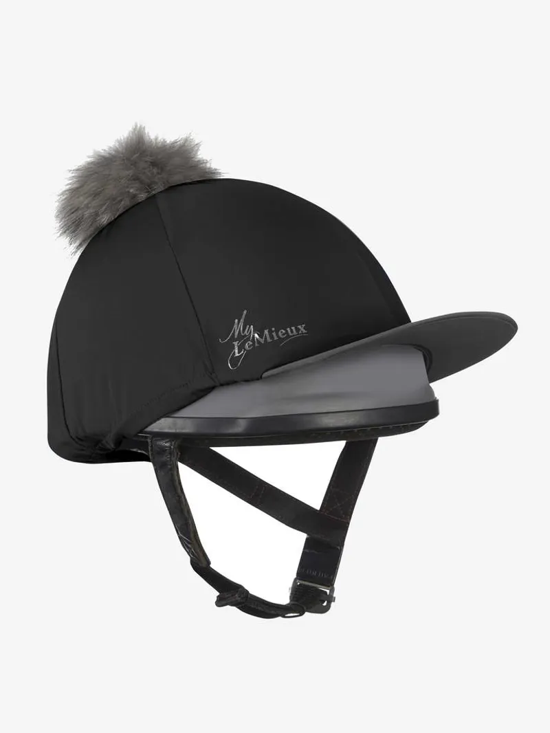 LeMieux Pom Hat Silk Black