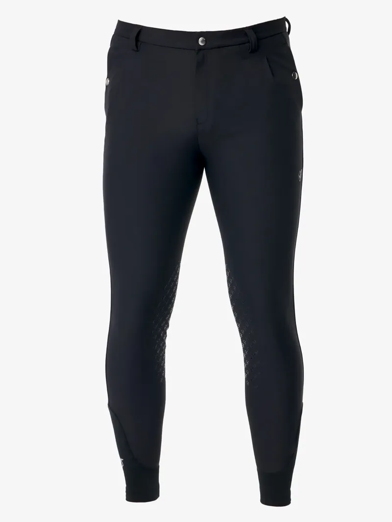 LeMieux Mens Elite Classic Pleated Breech Black