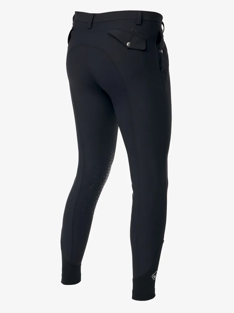LeMieux Mens Elite Classic Pleated Breech Black-1