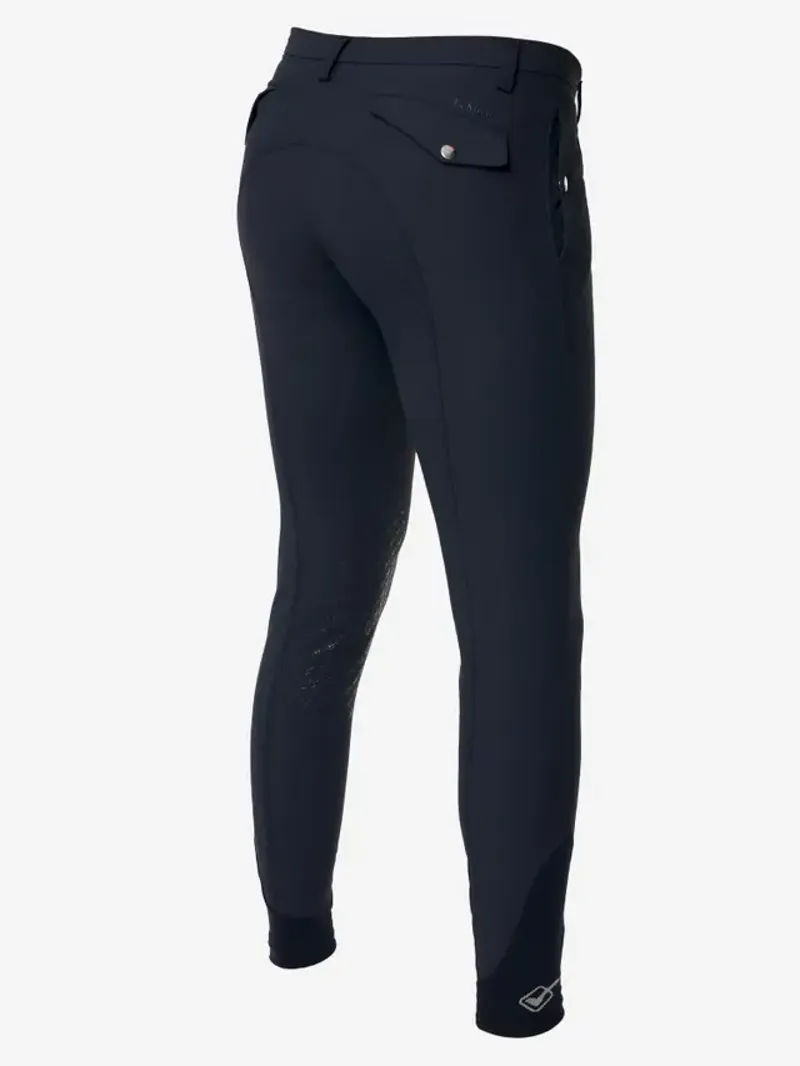 LeMieux Mens Elite Classic Pleated Breech Navy-1