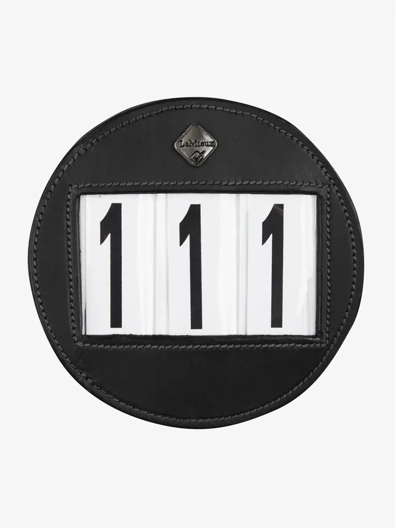 Lemieux Bridle Number Holder Black