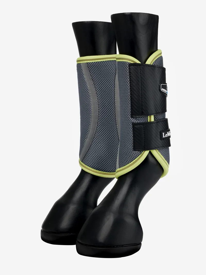 LeMieux Carbon Mesh Wrap Boots - Kiwi