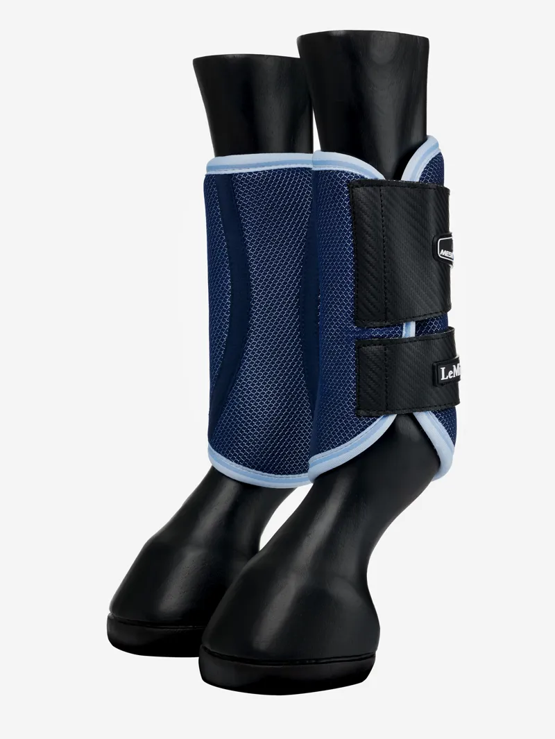 LeMieux Carbon Mesh Wrap Boots - Mist
