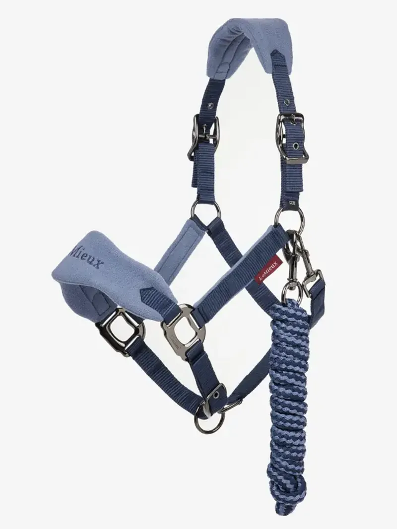 LeMieux Vogue Headcollar and Leadrope Indigo