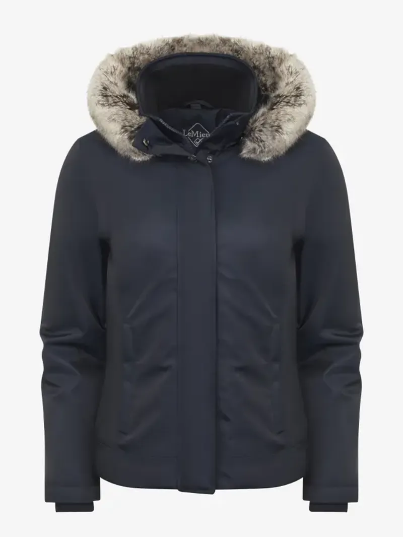 LeMieux Waterproof Short Coat Navy