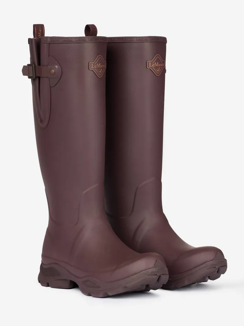 LeMieux Stride Wellington Boot in Port