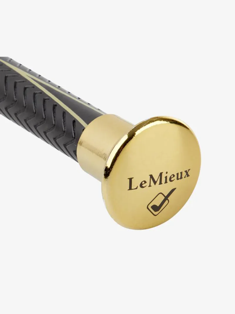LeMieux LeGrip Schooling Whip in Brown 110cm-1