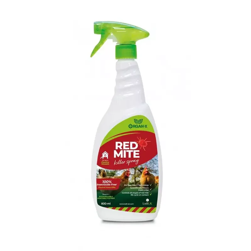 Organ-X Red Mite Killer Spray 800ml
