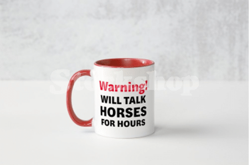 Stockshop 'Warning' Mug
