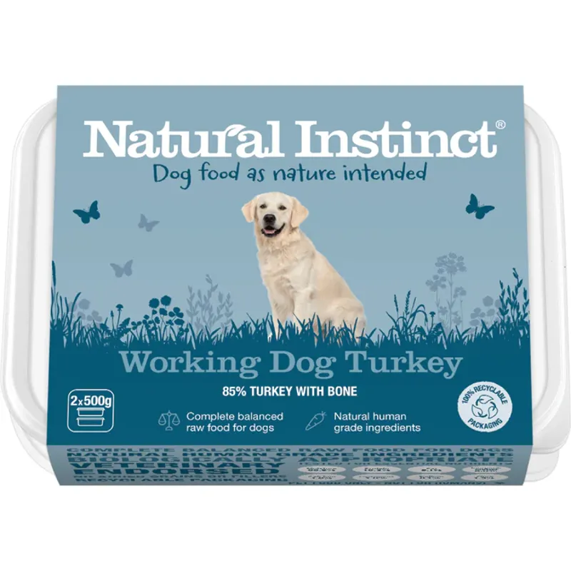 Natural Instinct Working Dog Turkey-1