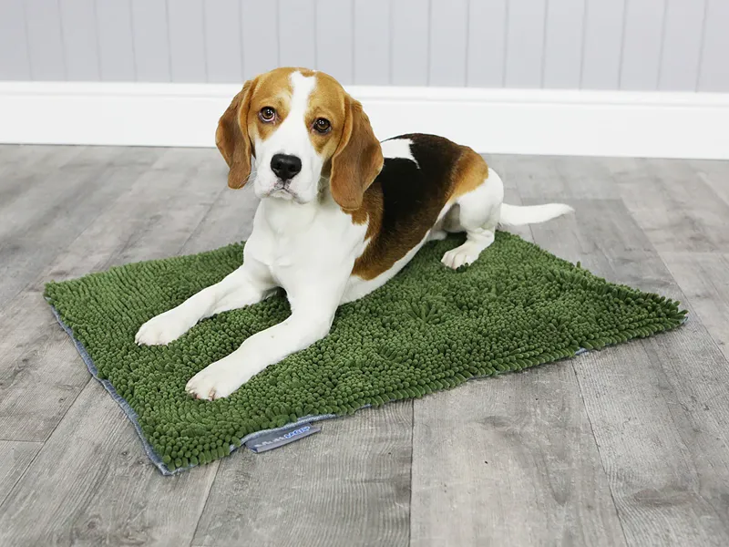 George Barclay MuttMOP Deluxe Dry Mat Olive Medium-1