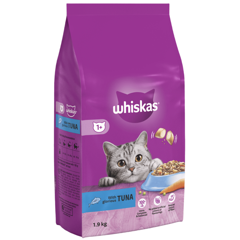 Whiskas 1+ Adult Cat Complete Tuna 1.9kg	