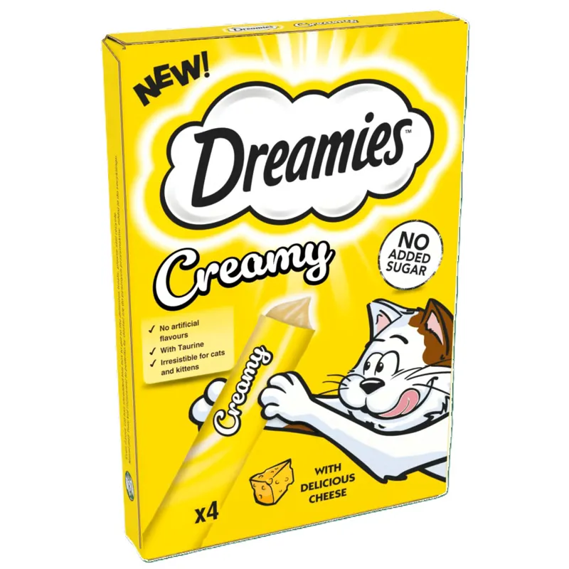 Dreamies Creamy Treats Cheese 40g