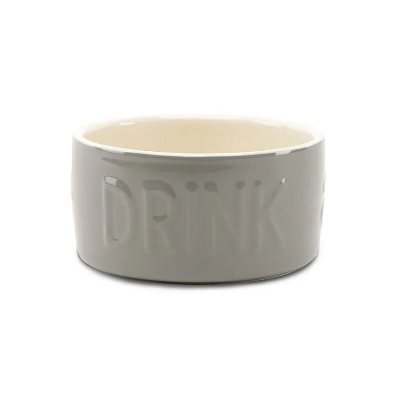 Scruffs 'DRINK' Bowl Grey
