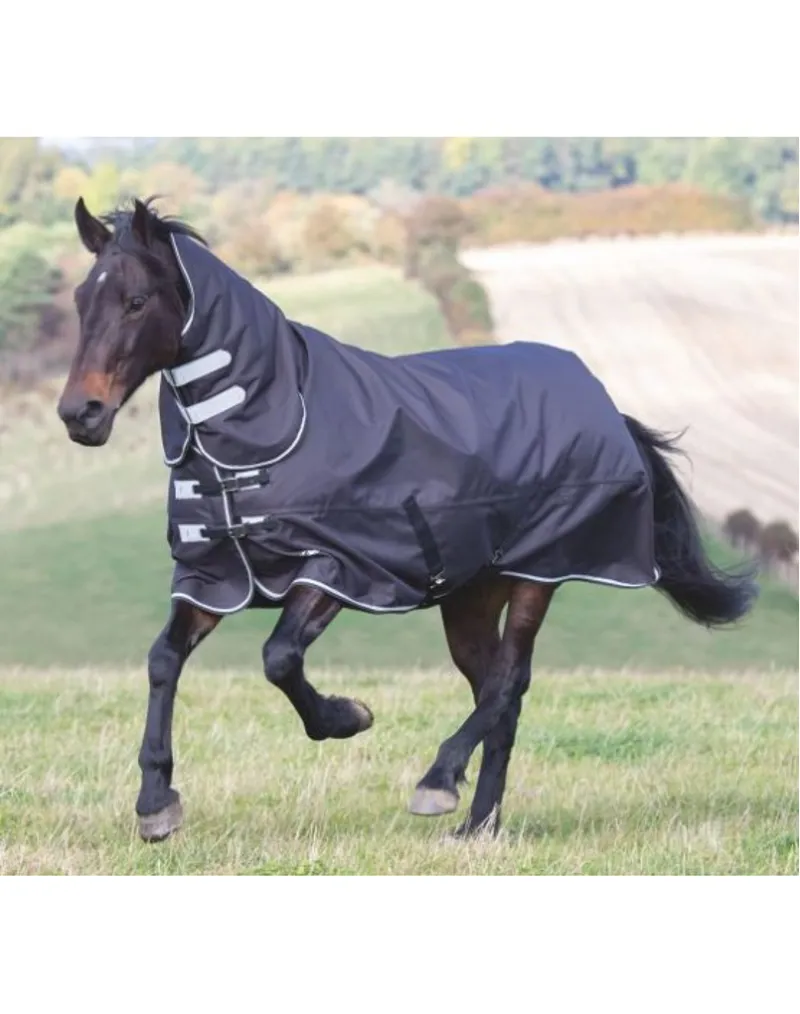 Tempest Plus Turnout Combo Rug 300g in Black