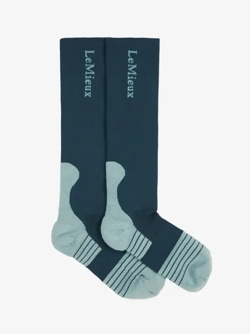 LeMieux Performance Socks Petrol