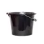 Red Gorilla Standard 3 Gallon Bucket Black