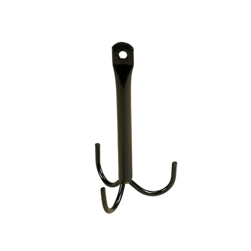 Stubbs Tack Hook Three Prong S24A BLACK