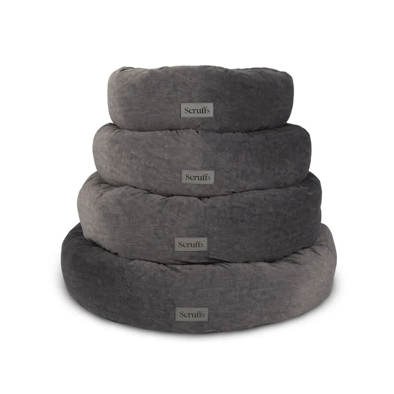 Scruffs Oslo Donut Bed Stone Grey