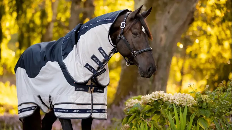 LeMieux Arika Shower-Tek Fly Rug - Grey
