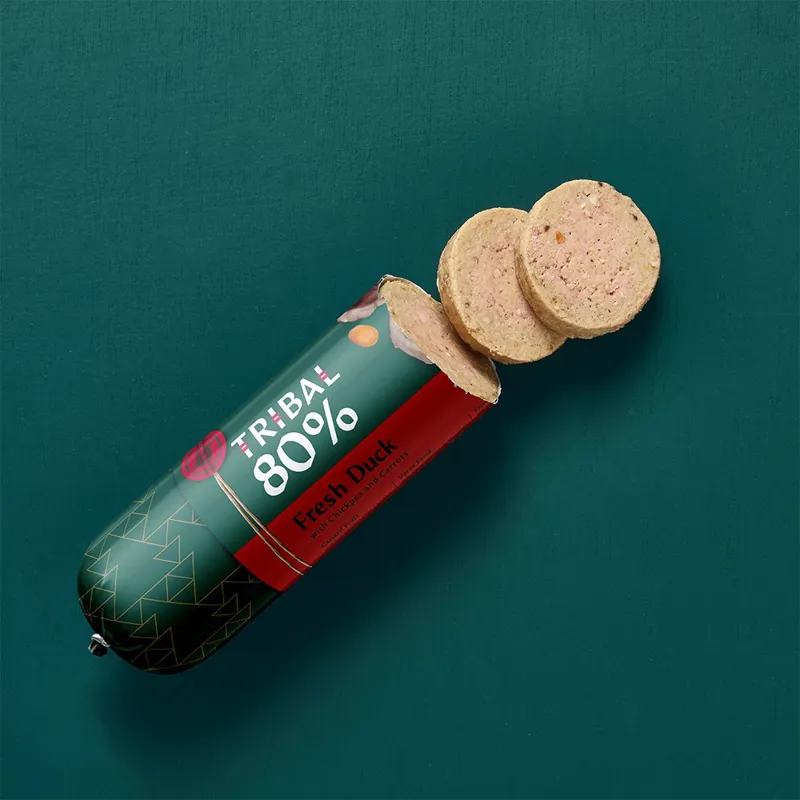 Tribal 80% Gourmet Sausage Duck 300g