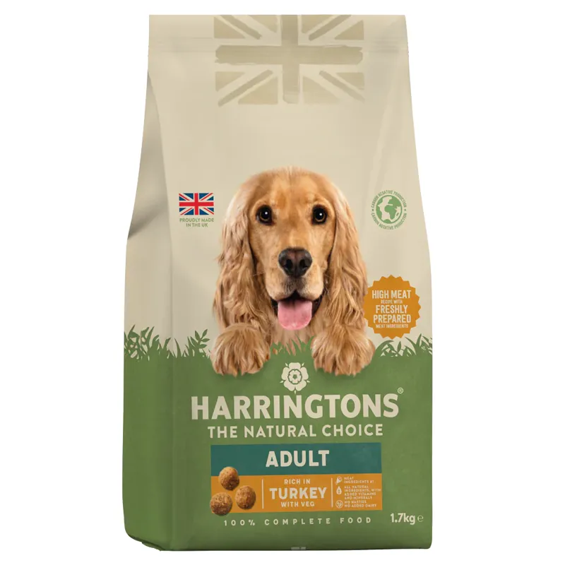 Harringtons Adult Dog Turkey and Veg 1.7kg