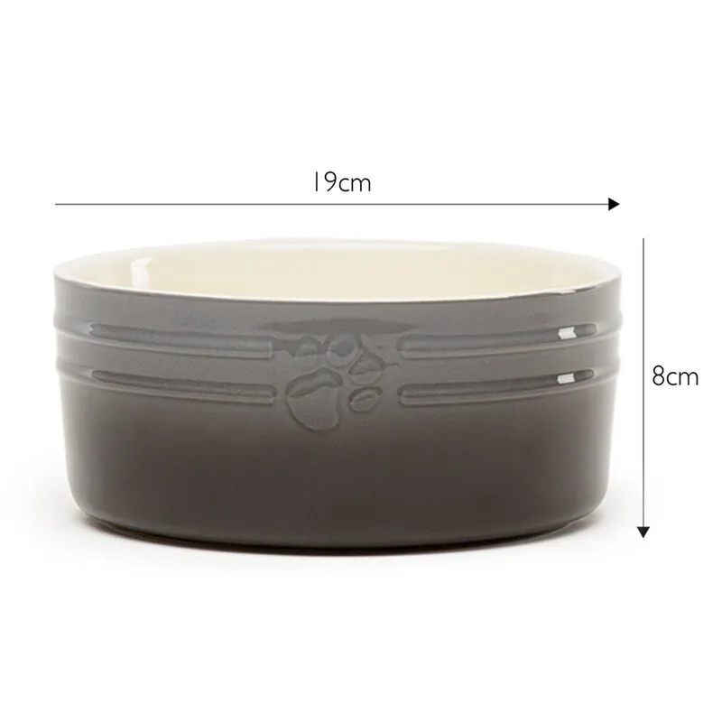Scruffs Ombre Food Bowl Grey-3