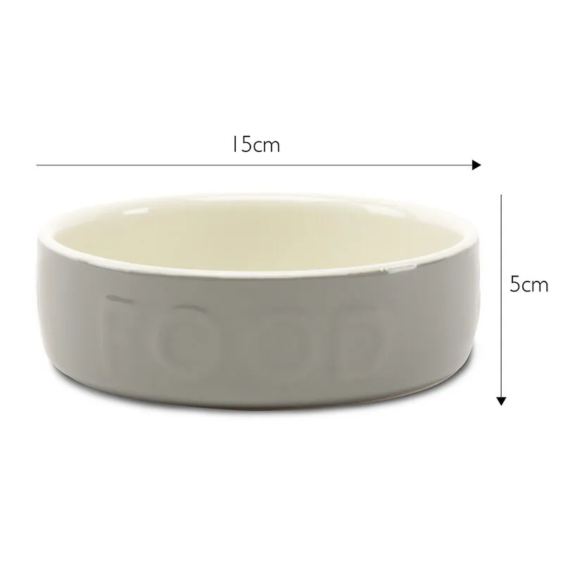 Scruffs 'FOOD' Bowl Grey-2