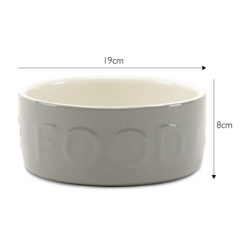 Scruffs 'FOOD' Bowl Grey-3