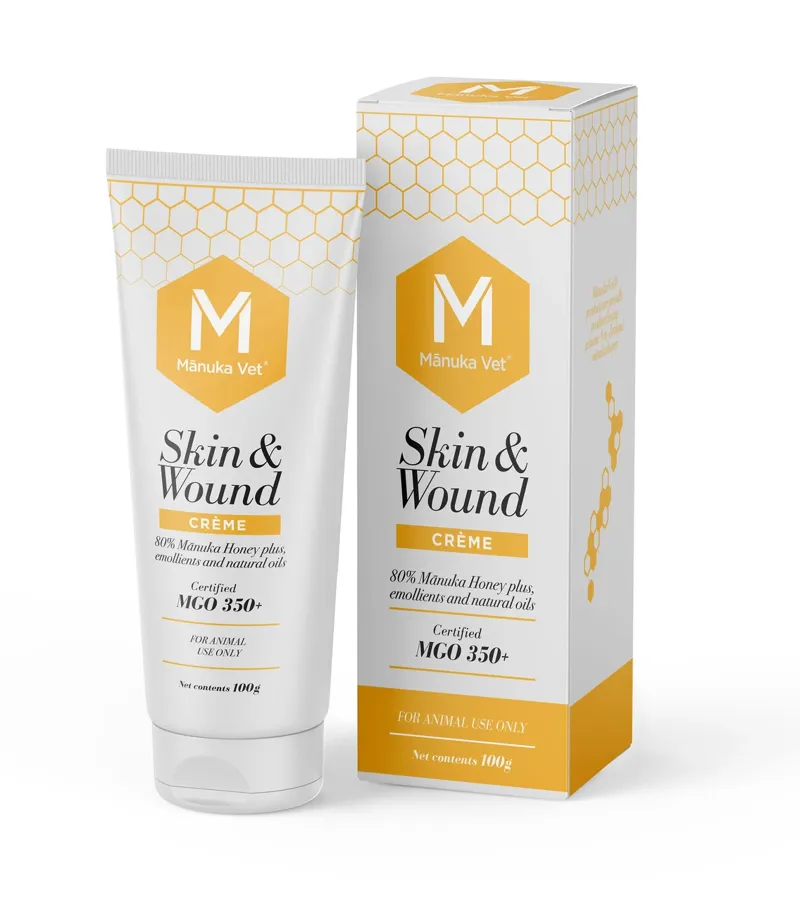 Manuka Vet Skin and Wound Cream 100g
