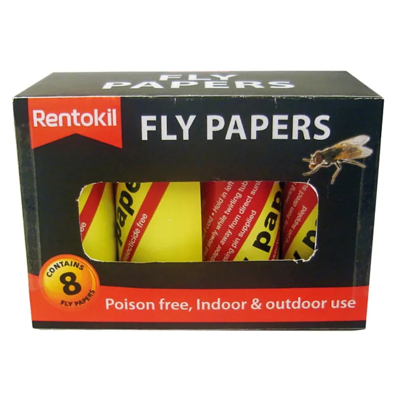 Rentokil Fly Papers - 12x8-pack