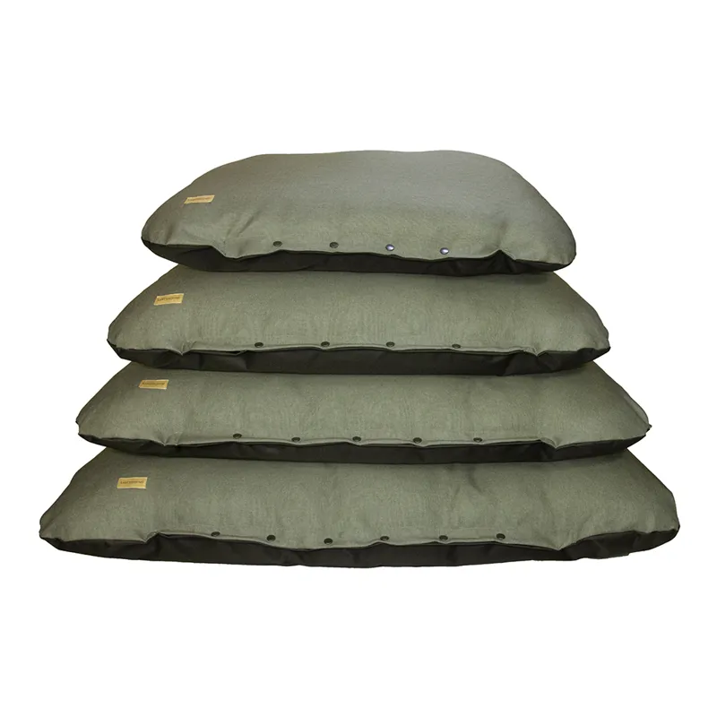 Earthbound Flat Cushion Eden Laurel Green