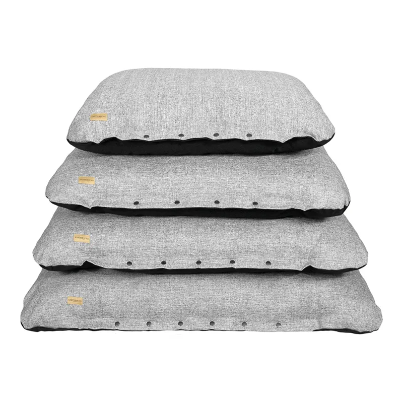 Earthbound Flat Cushion Banbury Pave Grey