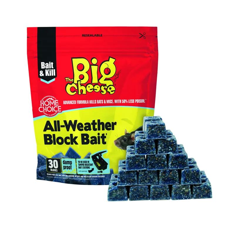 The Big Cheese All-Weather Block Bait - 30 x 10 gm