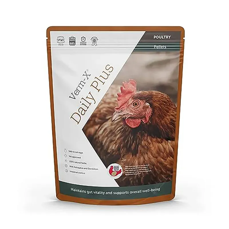 Verm-X 1.5kg Daily Plus For Poultry Ducks and Fowl in White 